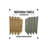 Canyon River Bluish-Gray Finish Solid Wood Headboard with Smooth Natural Wood Grain, Handcrafted Wall-Mounted Panels, Coastal Modern Bedroom Décor-364040688