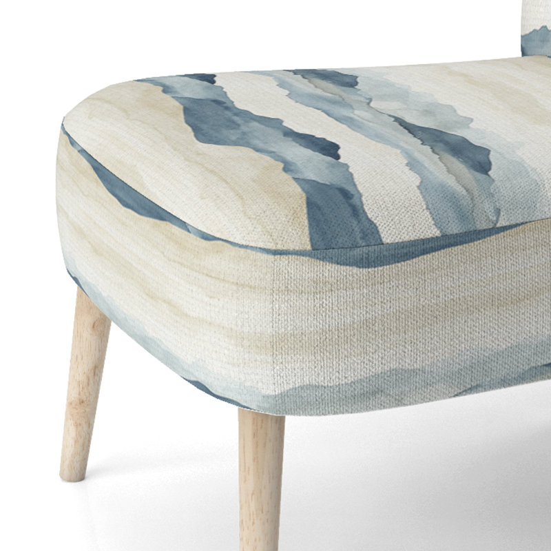 Chaise d'appoint Coastal, Chaise d'appoint sans accoudoirs