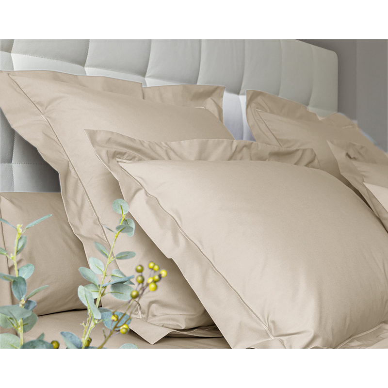 Vexin Pillow Case, Standard, Grege