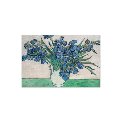 Iris, 1890 sur plastique / acrylique par Vincent Van Gogh
