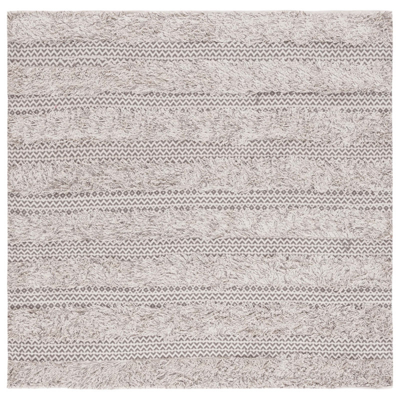 Tapis Natura 929 gris / ivoire Natura, Carré 6 pi