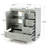 30" Bathroom Vanity with Ceramic Sink, Soft-Close Drawers, Solid Wood Frame-976804044