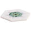 Ako 6" Hexagon Marble Micro Mosaic Tile-613342624
