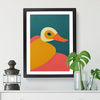 Duck Mid Century Vol.1 - Picture Frame Print