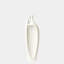 Indentation Vase-Matte White-43401128