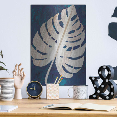 " Monstera Navy " by Cindy Jacobs