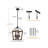 4 - Light Square / Rectangle Chandelier