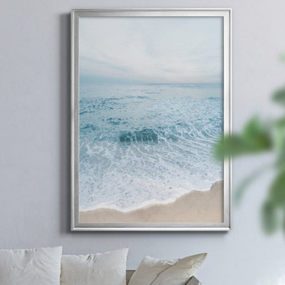 «Tranquil Ocean I» par J Paul, reproduction d'art graphique sur toile encadrée