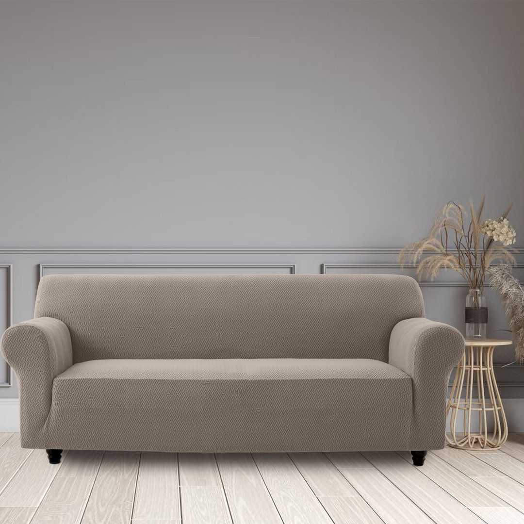 Stretch Sofa Slipcover – Elastic Fitted Spandex Couch Protector | Machine Washable, Anti-Slip, Pet & Kid Friendly | 1-4 Seater Sofa Covers