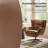 Arcana Modern Faux Leather Swivel Wingback Chair-303155184