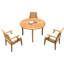 Jerrold Outdoor 5 - Piece Teak Dining Set-976877431-1053845162