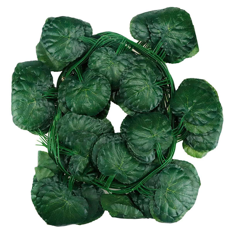 86.7'' Faux Begonia Leaf Topiary