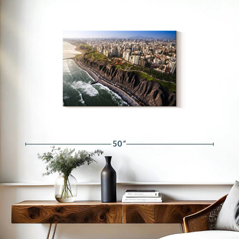 Gillard Lima Peru, 20" H x 30" W