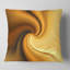 Vagues brunes, texture incurvée - coussin imprimé abstrait-29366380-29366383
