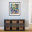 « Citrons bleus » de Charline, sur papier encadré, par Charline Print-91291663-91291670