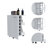 Tennessee Bar Cart,One Cabinet With Division,Six Cubbies For Liquor,Two Shelves-1181254228