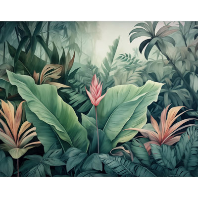 Bordure florale pelez et collez