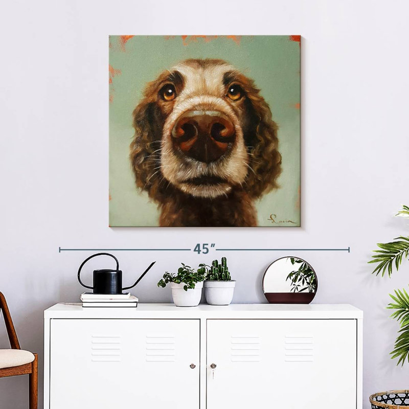 Brampt Follow Your Nose III, 30" H x 30" W