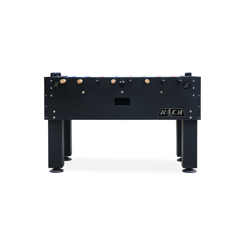 Titan 55" Black Heavy-Duty Tournament Foosball Table