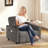 3-in-1 Adjustable Upholstered Sleeper Sofa Bed, Convertible Modern Foldable Lounge Chair-679009831