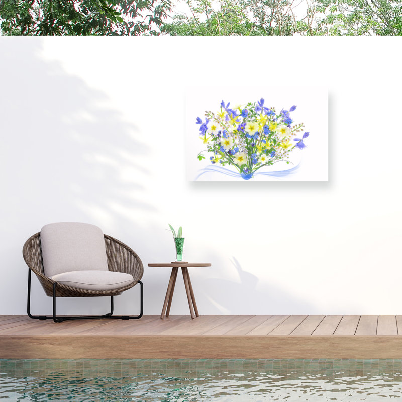Toile d'extérieur Jacky Parker Spring Bouquet, H 22 po x l 32 po
