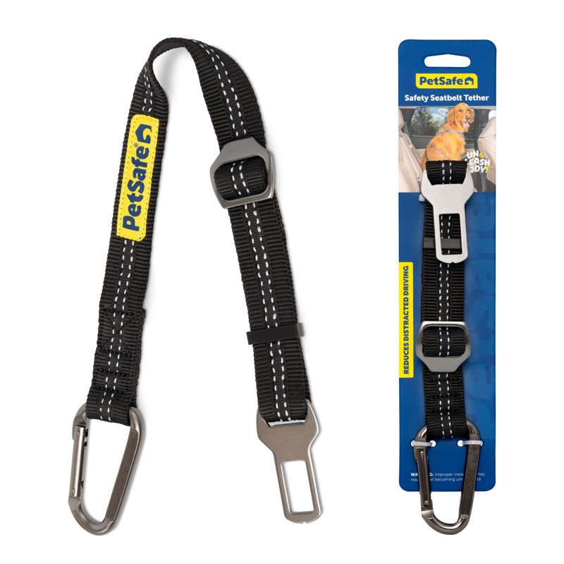 Petsafe Safety Seatbelt Tether, Black