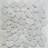 Carrara 12" x 12" Beveled Marble Pebbles / Rocks Wall & Floor Tile