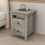 Table de chevet 2 tiroirs en bois-797496079