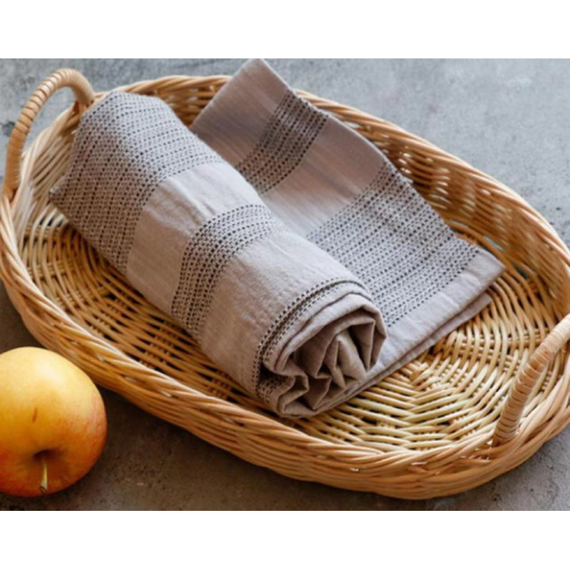 Nathanyl Linen Plaid Napkin