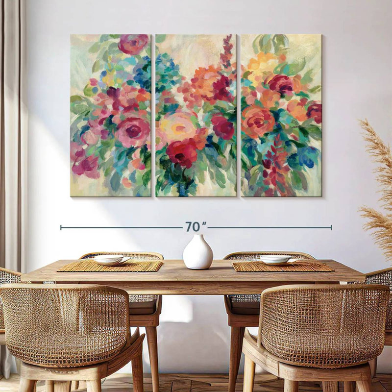 Marché aux fleurs Avery I, H 42 po x l 65 po