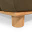 Canapé modulaire en cuir Ellyn
