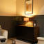 Dadiva Brushed Chrome Stem Table Lamp with Velvet Reni Shade-412353863-412353856-412353859
