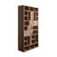Tablette sculptée en bois de manguier avec 22 compartiments