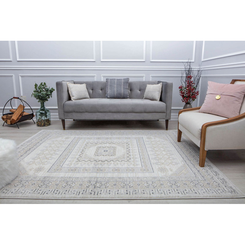 Hailey Vintage Perspective Area Rug, Rectangle 8' x 10'