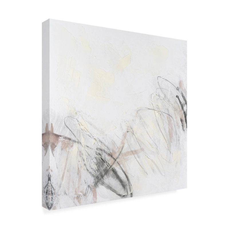 «Neutral Scribe IV» sur toile, H 18 po x l 18 po