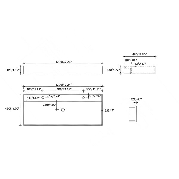 Dimensions du produit