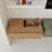 30" Bathroom  Cabinet,Soft Close Drawer,Float Mounting Design (Only Vanity, Without Sink)