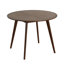 Sienna Round Wooden Dining Table - 100cm-1378432642
