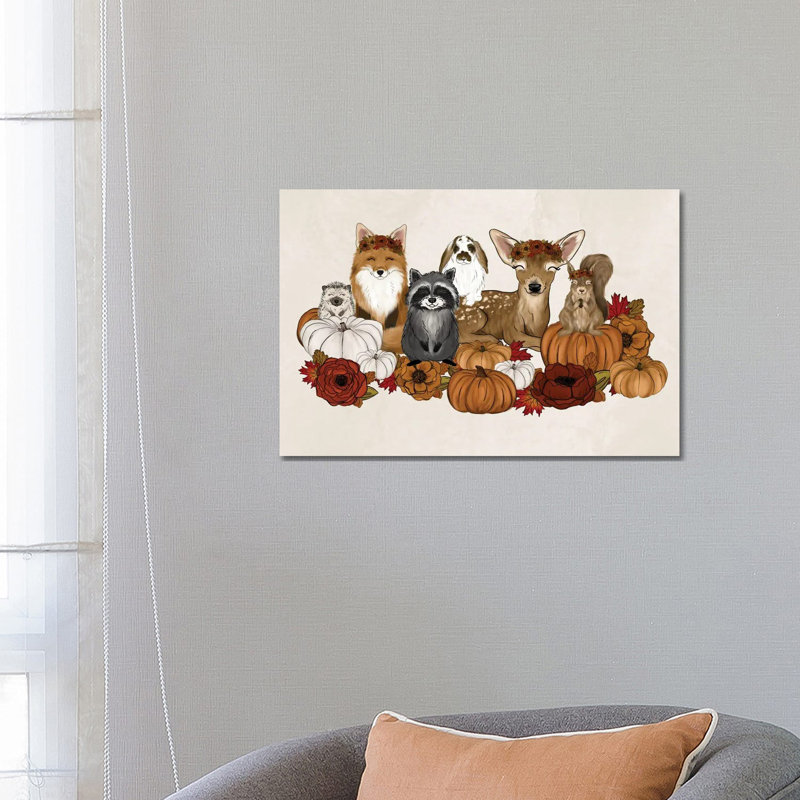 Fall Babies by Katie Bryant - Wrapped Canvas Gallery-Wrapped Canvas Giclée, 66.04 cm H x 45.72 cm W x 3.175 cm D