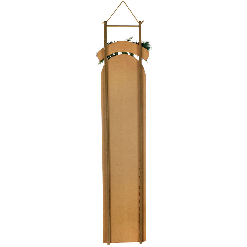 Snow Sled Merry Christmas Porch Sign - 55.75"
