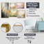 Elegant Sky Whispers - Ensemble de 5 décorations murales Sky-1469939677