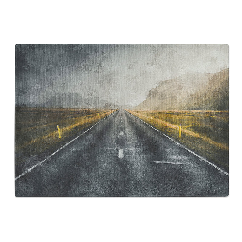 The Open Road Vol.6 Chopping Board, 0.4cm H x 20cm W x 28.5cm L