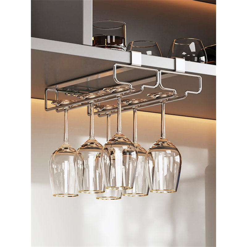 Support à verres à vin Donnitta, H 2,95 po x l 7,48 po x P 10,55 po