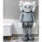 27.56" Gray Composite Decorative Objects-108781132