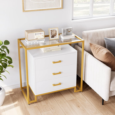 Commode 3 tiroirs Roski