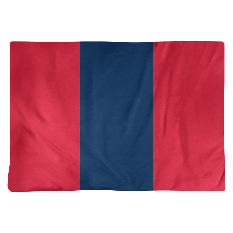 Récapitulatif 18" basket Washington, Rouge / bleu marine / rouge, Sergé de coton