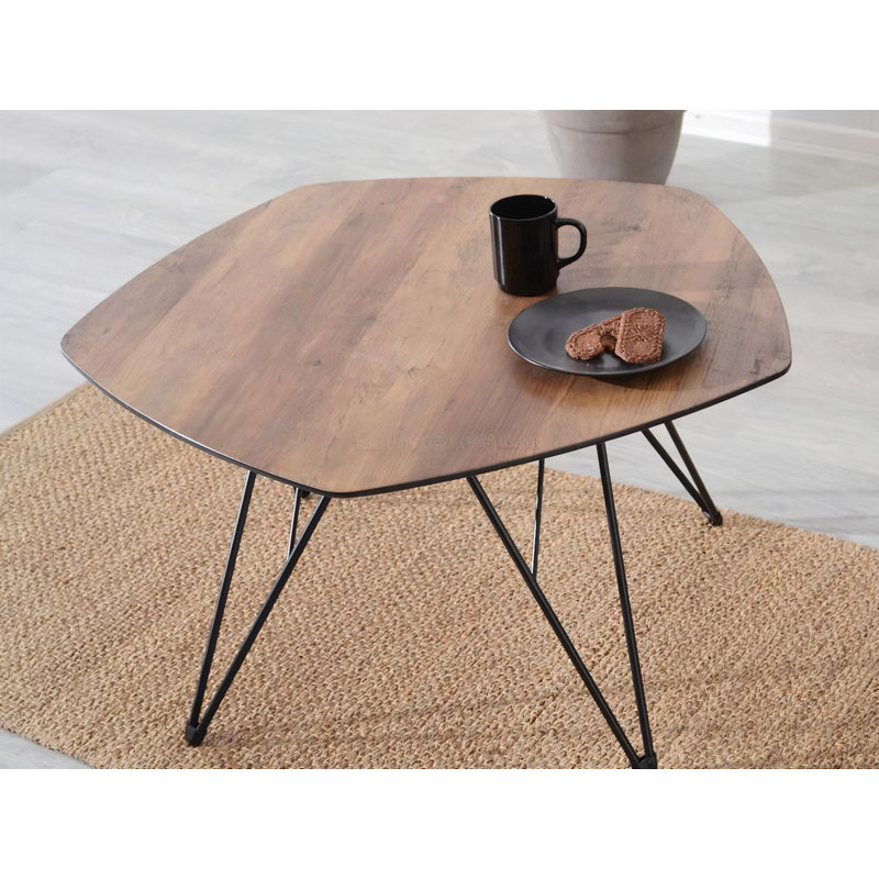 Ceja Four Leg Coffee Table, 42cm H x 76cm W x 75cm D