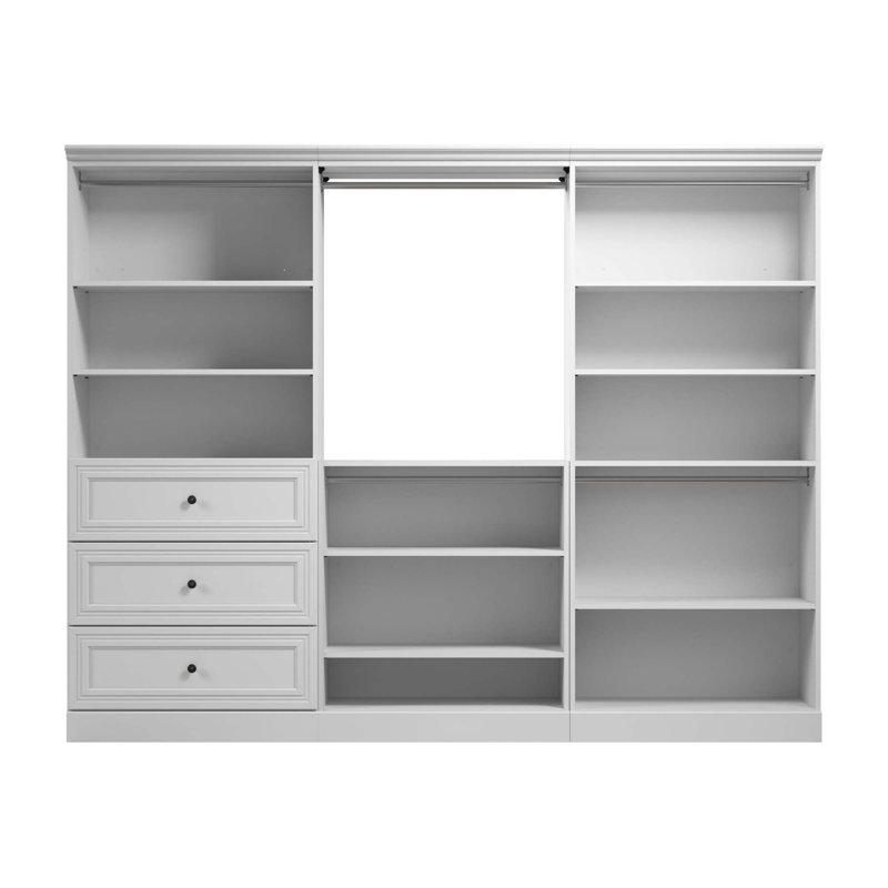 Arthor 107"W Closet System, White