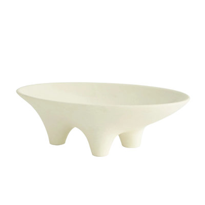 Opus Triple Leg Bowl-Ivory