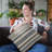 Lanes Striped Reversible Throw Pillow-1562024797